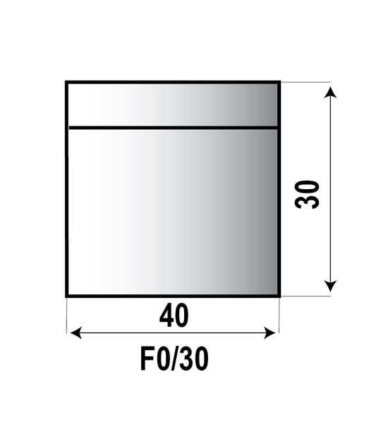 Brit bevel 0° for PRO 10PB (NOZ-000017) F0/30mm titanium coating