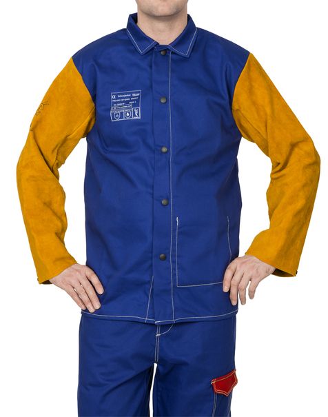 Kabát zváračský Weldas Yellowjacket /33-3060XXXL/ 96cm