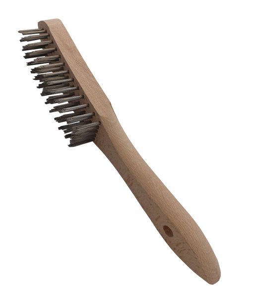 Hand brush 5-row MAMUT (ABWHB5) steel, wood