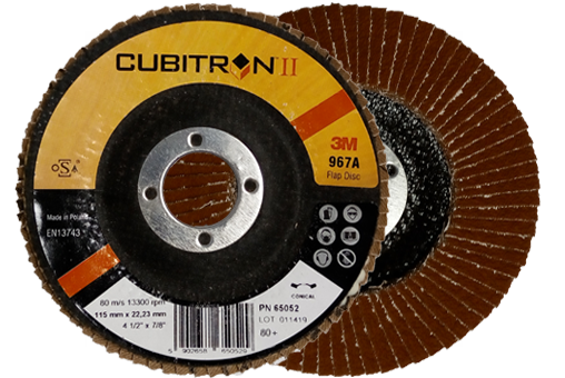 Lamellar disc 115mm zr. 40 3M CUBITRON II 967A (7000104359) 65051