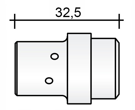 Gas distributor (Diffuser) 360A /ME0017/014.0261-ZVAR/ plastic