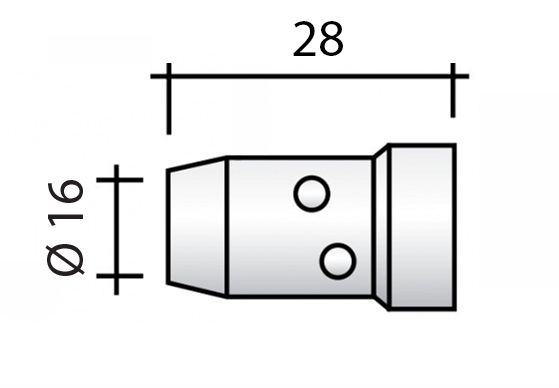 Gas distributor (Diffuser) 500A /ME0579/030.0190-ZVAR/ ceramic