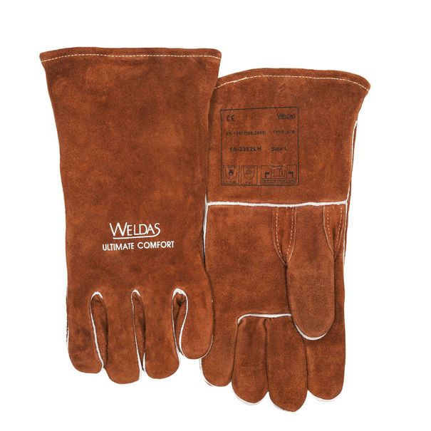 Welding gloves Weldas /10-2392L/ brown