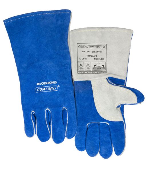 Welding gloves Weldas COMFOflex /10-2087XL/ blue