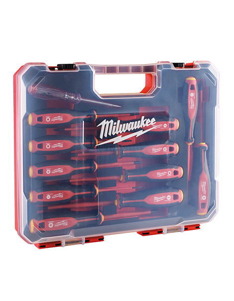 Tri-lobe VDE screwdriver set 12 pcs Milwaukee /4932479095/