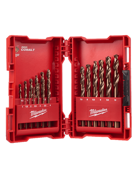 Metal drill set HSS-G Co 19 pcs Milwaukee /4932352470/