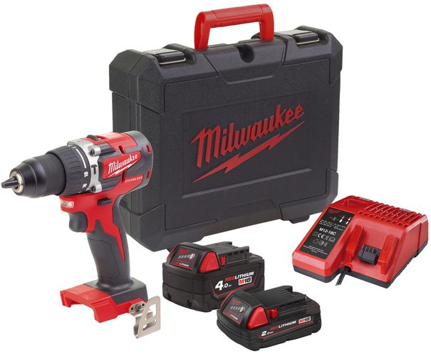 Cordless hammer drill -Milwaukee M18™ CBLPD-422C /4933472116/