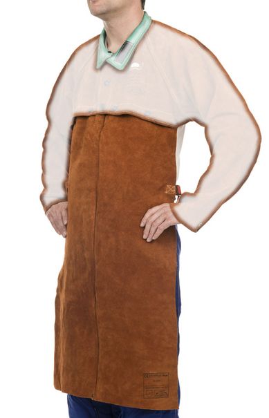 Apron Weldas Lava Brown /44-7828/ 71cm for coat 44-7800