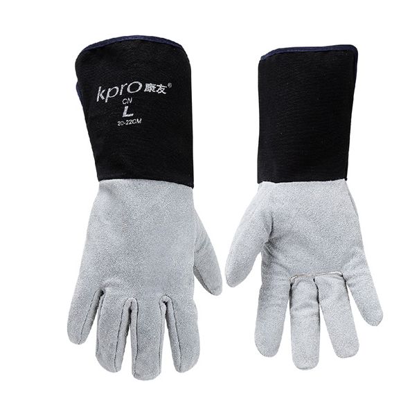 Welding gloves KPRO with cuff made of FR cotton 7000C, size. XL 13"/33cm